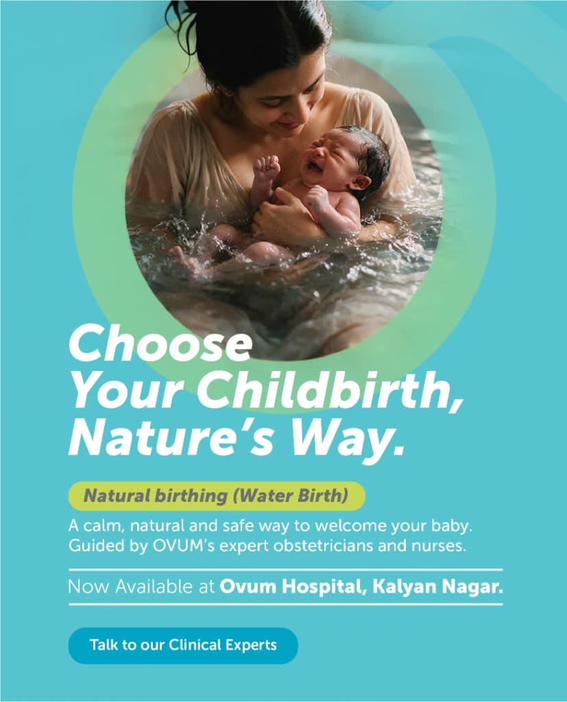 Natural Water Birth at Ovum Hospital, Kalyan Nagar