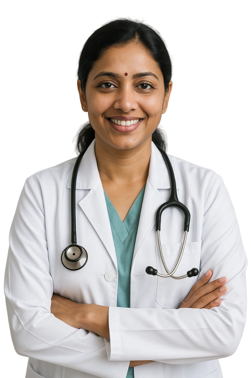 Doctor ready to help